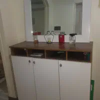 ست بوفه و اینه در حد نو سالم سالم سفارشی|بوفه، ویترین، کنسول|تهران, شهرک ولیعصر شمالی|دیوار