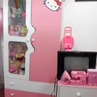 تخت خواب و کمد دخترونه