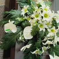 گل مصنوعی برای تزئین ماشین عروس|گل مصنوعی|ارومیه, |دیوار