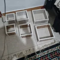 دکوری چوبی|کتابخانه، شلف، قفسههای دیواری|رشت, توشیبا|دیوار