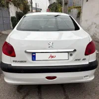 پژو ۲۰۶صندوقدار v8|خودرو سواری و وانت|رشت, انصاری|دیوار