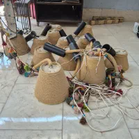 لوسترهای سنتی دست ساز و ویترین فروشگاهی|لوستر و چراغ آویز|سیرجان, |دیوار