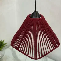 لوستر مکرومه و رافیا|لوستر و چراغ آویز|لاهیجان, فیاض|دیوار