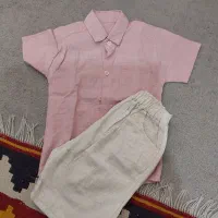 ست پیراهن و شلوارک پسرانه نو