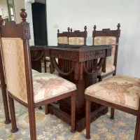 مبل ۷نفره اعیانی شیک + میز غذاخوری