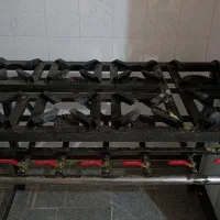 گاز8شعله 2تاشعله بزرگ مخصوص رستوران دارا