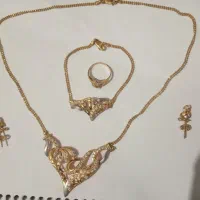 سرویس طلا/نو/خارجی/عیار21/بسیار زیبا|جواهرات|شیراز, معالی‌آباد|دیوار
