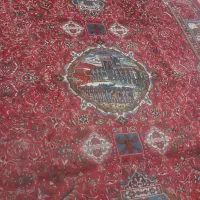 فرش قرمز 12متری قدیمی .ماشینی|فرش|بندرعباس, |دیوار