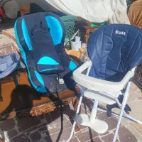 وسایل بچه قیمت خوب میدم|کالسکه و لوازم جانبی|میانه, |دیوار