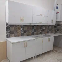 کابینت اماده بازاری با صفحه رویه کابینت پیش ساخته