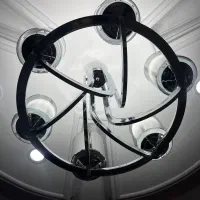 لوستر|لوستر و چراغ آویز|فردوسیه, |دیوار