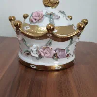 چینی گل برجسته آنتیک خاص کمیاب دکوری بوفه جهیزیه|کلکسیون اشیاء عتیقه|شیراز, سینما سعدی|دیوار