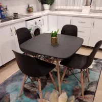 میز و صندلی پایه ایفلی (۵ میز و‌ ۲۰ صندلی)