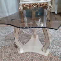 ۲عدد عسلی،یک عدد جلو مبل تمام چوب