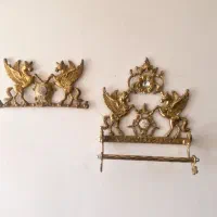 جا کلیدی و‌جا حوله ای برنز