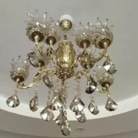 ۴ عدد لوستر|لوستر و چراغ آویز|قزوین, |دیوار