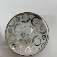 نعلبکی نقره ای|ظروف سرو و پذیرایی|قم, دروازه چوبی|دیوار