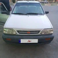 پراید تک سوز  شاسی سالم دو لکه رنگ