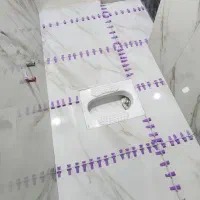 کاشی کاری. نصب سرامیک بین کابینتی