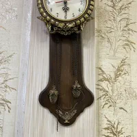 ساعت دیواری چوب