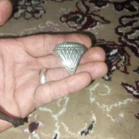 انگشتر دوقاب دست ساز اتیقه