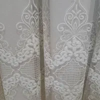 پرده پذیرایی خامه دوزی و پرده اتاق خواب حریر|پرده، رانر، رومیزی|تهران, شکوفه|دیوار
