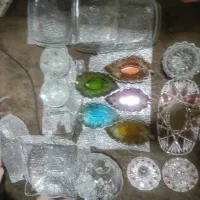 ۳۰ پارچه ظروف بلور