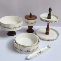 پاسماوری.ظرف پدیرایی،جینجر ،طرح خاص و دلخواه