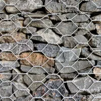 فنس دور باغی  گابیون