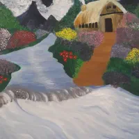 تابلو رنگ وروغن طبیعت|تابلو، نقاشی، عکس|لنجان, |دیوار