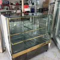 یخچال مکعبی دودی طلایی موتور دانفوس|فروشگاه و مغازه|نسیم‌شهر, |دیوار