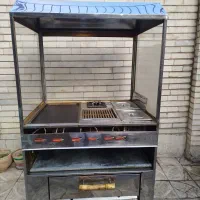 فر 6کاره بسیار تمیز در حد سالم فرپیتزا دار