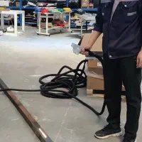 سند بلاست با دستگاه لیزر ، laser cleaning