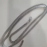 زنجیر و انگشتر مردانه نقره