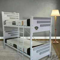 تخت خواب دوطبقه فلزی ..(سه خط) خسروی