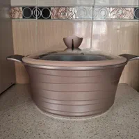 قابلمه استیل ماهیتابه چدن MGS جیفینی مناسب جهیزیه|ظروف پخت‌وپز|تهران, جوادیه|دیوار
