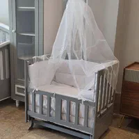 تخت گهواره ای کنار مادر مدل مستطیلی۲|تخت و صندلی بچه|شهریار, شهریار|دیوار