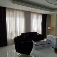 پرده حریر ترک با کنار مشکی طلایی ایتالیا|پرده، رانر، رومیزی|شهریار, شهرک اداری تندگویان|دیوار