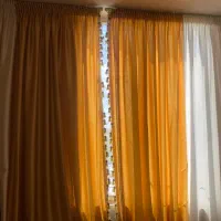 پرده ساتن دو رنگ