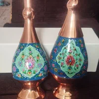 گلدان مسی|صنایع دستی و سایر لوازم تزئینی|مشهد, کلاته برفی|دیوار