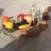 سبد حصیری قو