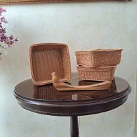 بافت و تولید انواع سبدهای شیک و کاربردی|صنایع دستی و سایر لوازم تزئینی|تهران, امام زاده عبدالله|دیوار