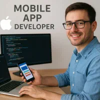 برنامه نویس موبایل توسعه اپلیکیشن اندروید و ios