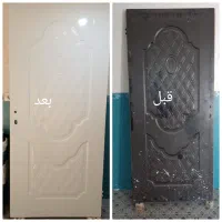 رنگ امیزی کامل درب وپنجره دیوارساختمان|خدمات پیشه و مهارت|بهبهان, |دیوار