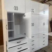 کمدلباس باکسی دیواری کمد پازلی لولایی ریلی ۶کشو۲۵۰|جاکفشی، کمد، دراور|تهران, والفجر (افسریه)|دیوار