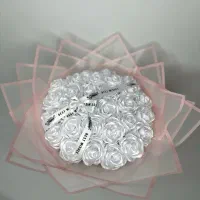 دسته گل روبانی|گل مصنوعی|شوط, |دیوار