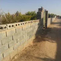 صحرا سفید آب زمین چهار دیواری بر جاده اصلی|فروش زمین و ملک کلنگی|برخوار, |دیوار