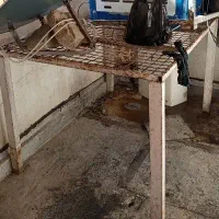 تخت آهنی محکم وسنگین|تخت و سرویس خواب|دهدشت, |دیوار