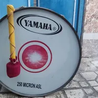 طبل به همراه چرخ و دسته|درام و پرکاشن|شیراز, سهل‌آباد|دیوار