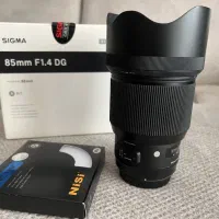 لنز کنون 85 f1/4 سیگما